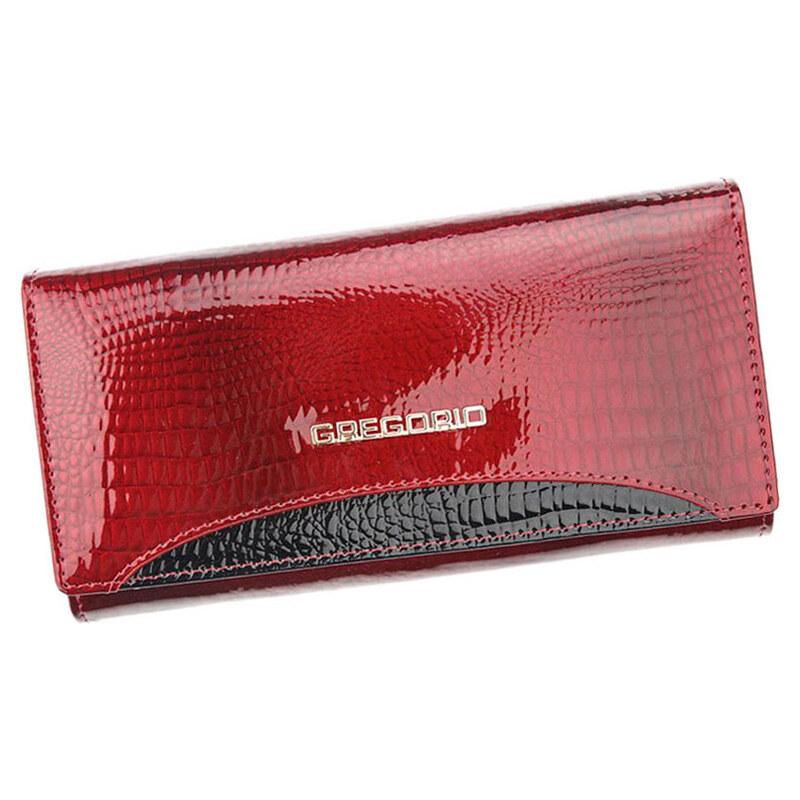 Dámska kožená peňaženka Gregorio GP100 červená 24397217