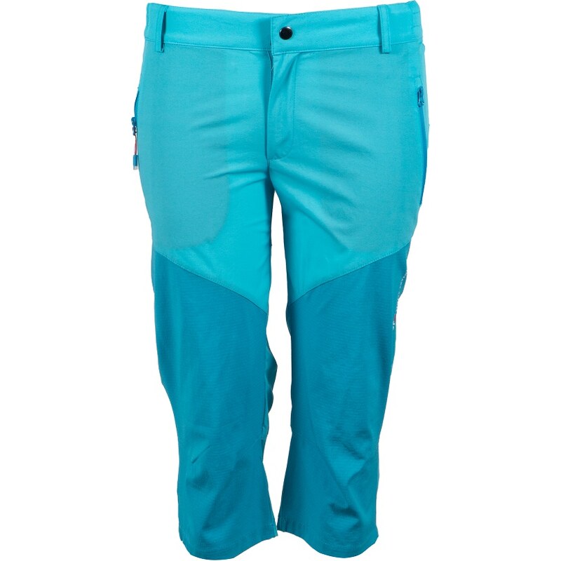 Dámske outdoorové 3/4 nohavice GTS 6056 tyrkysová 24398370