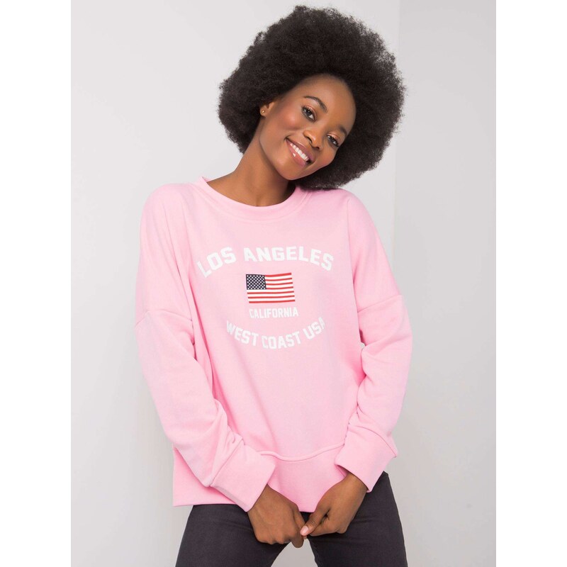 RUE PARIS Sweatshirt-RV-BL-6670.14-pink 64791706