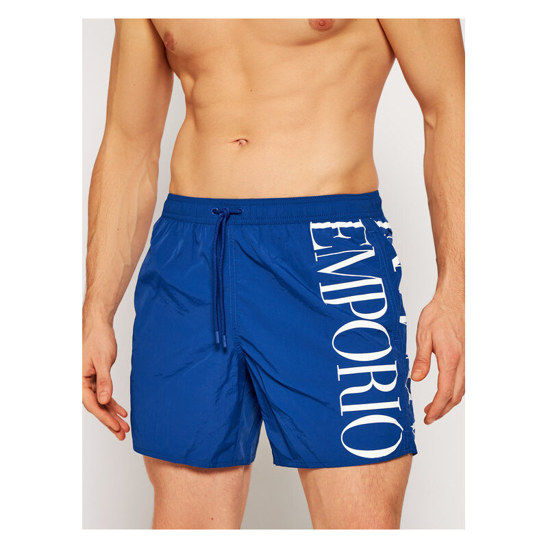 Pánske plavkové šortky 211740 1P414 23033 modrá - Emporio Armani 35532307