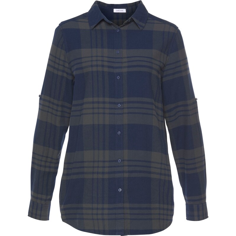 LASCANA Blúzka námornícka modrá / sivá 67436146