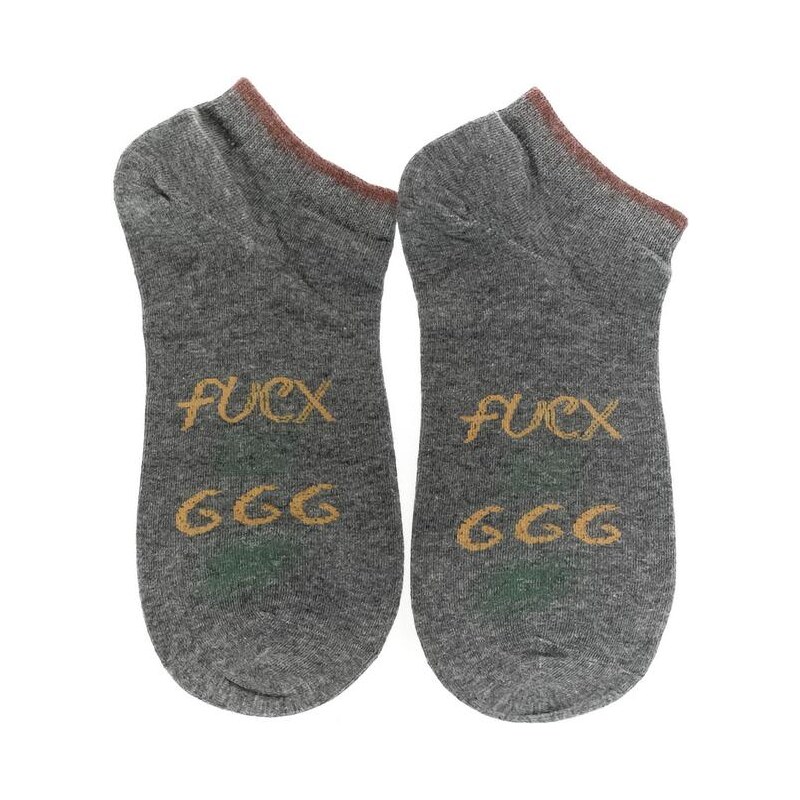 AURA.VIA Dámské tmavo-sivé ponožky MCNAIL 24472487