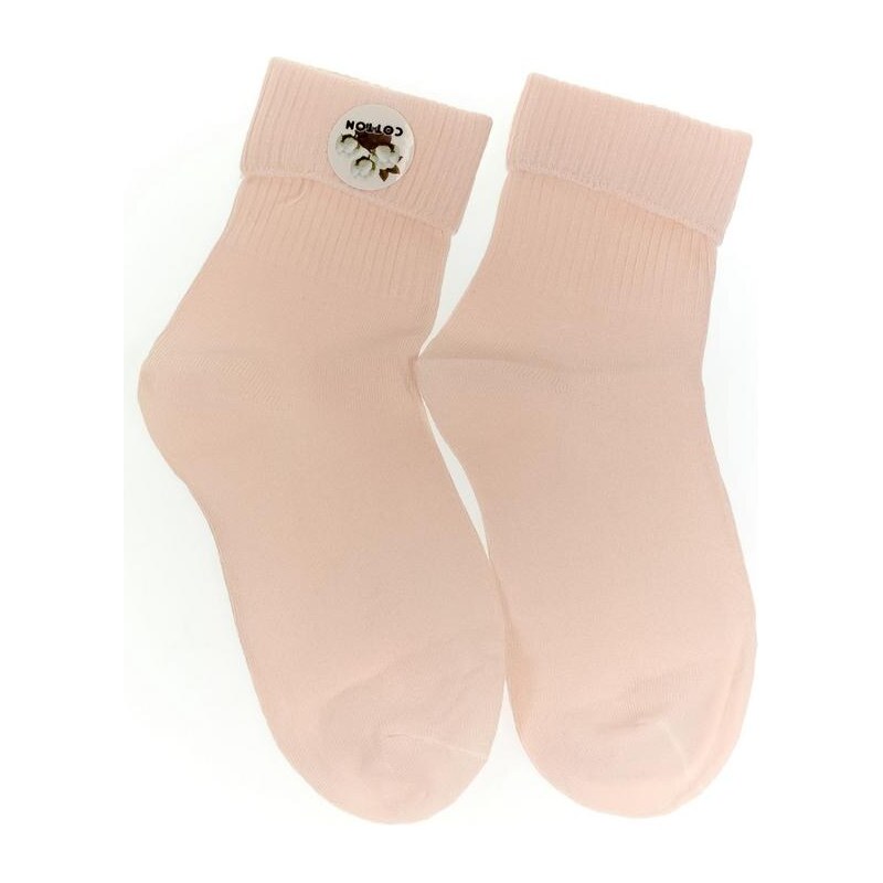 AURA.VIA Dámske svetlo-ružové ponožky DINA 24496525