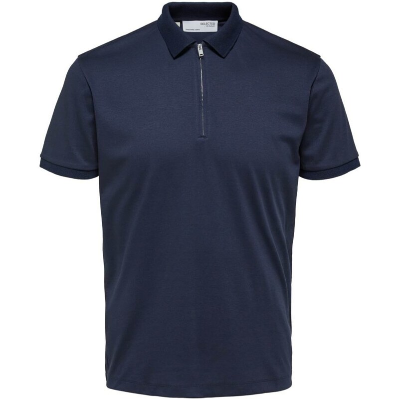 SELECTED Tričko SLHFave námornícka modrá 25321211
