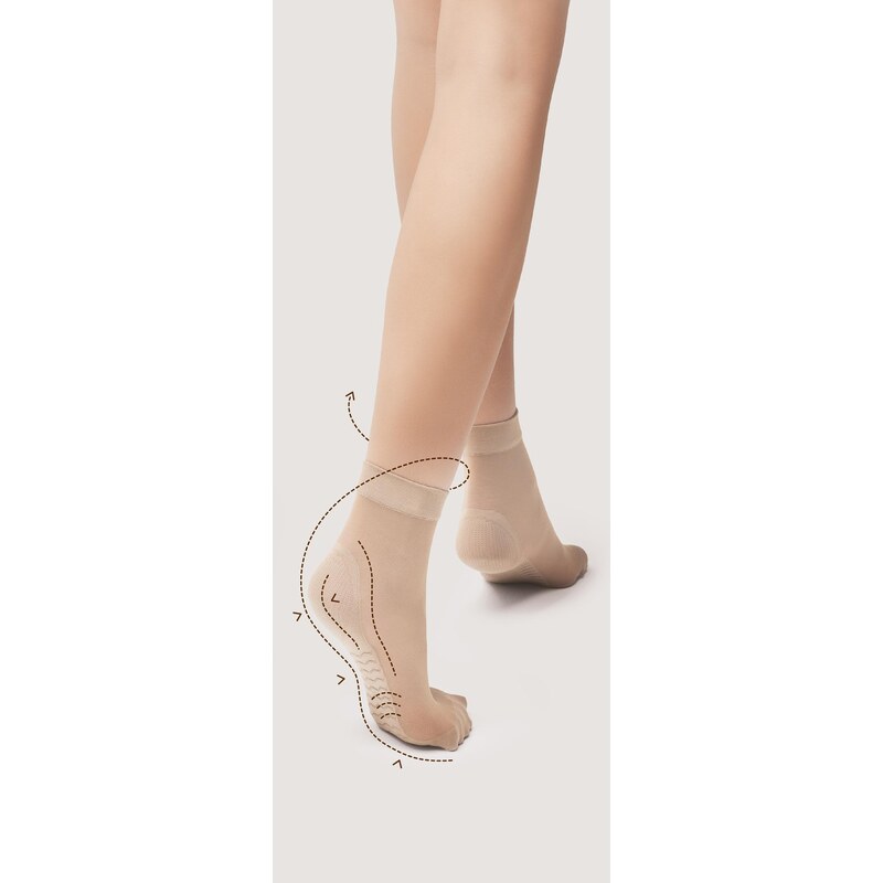 Dámske ponožky Fiore Body Care massage M 1100 20 den 34144050