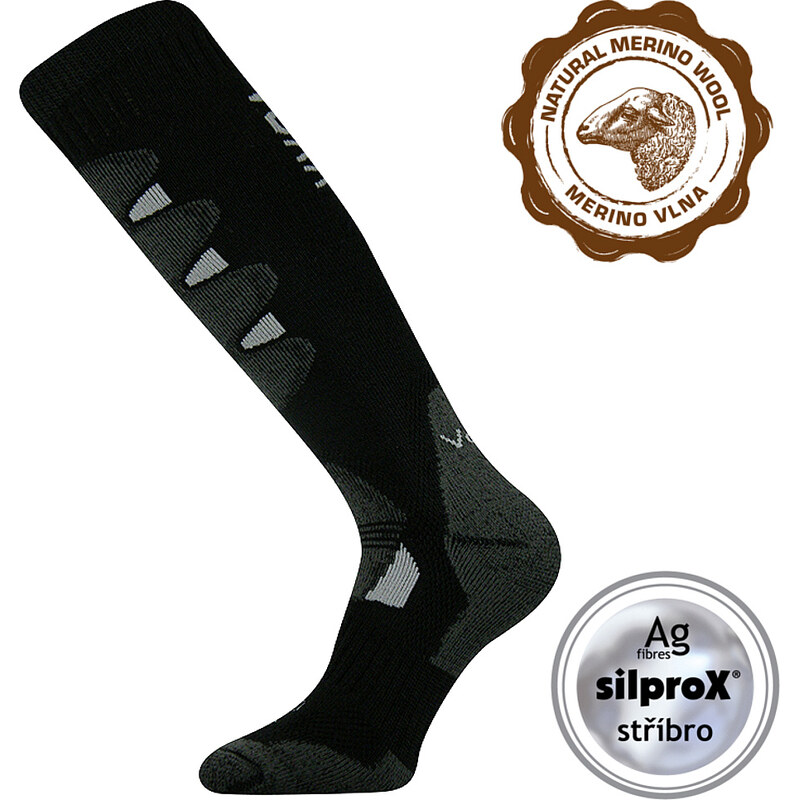STABIL PODKOLIENKY silné vlnené merino podkolienky VoXX Čierna 39-42 1 38054168