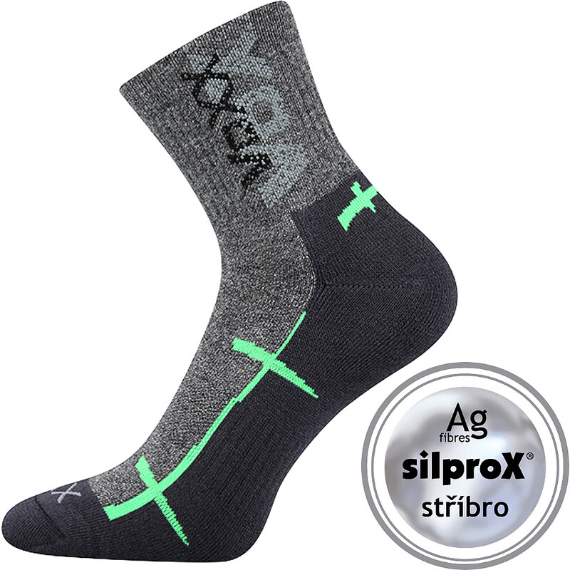 WALLI SUPERPACK 5párů športové ponožky so striebrom VoXX