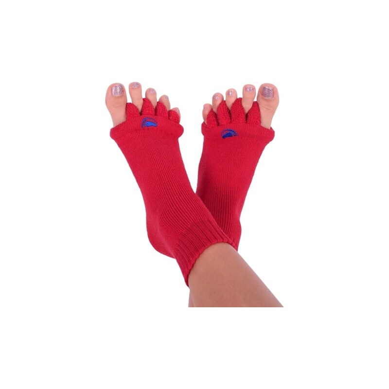 Happy feet Adjustačné ponožky - RED 36505494