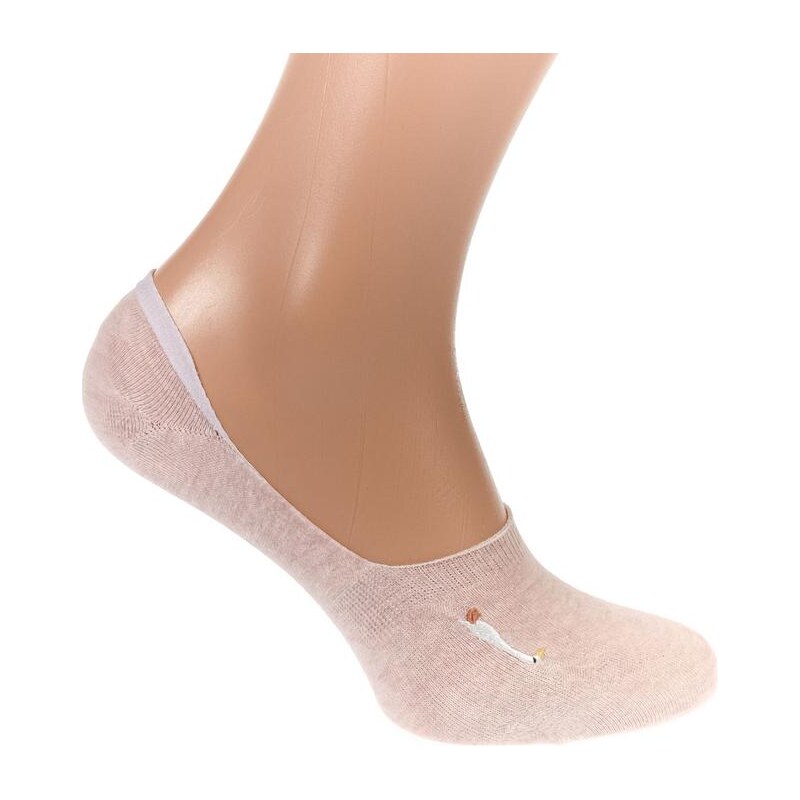 AURA.VIA Dámske ružové ponožky MAI 24560135