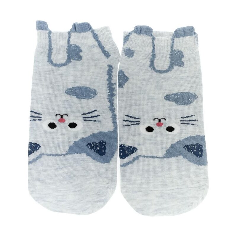 AURA.VIA Dámske modré ponožky SALINA 24560123