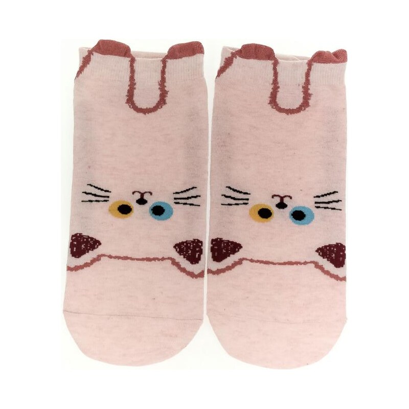 AURA.VIA Dámske ružové ponožky SALINA 24560124