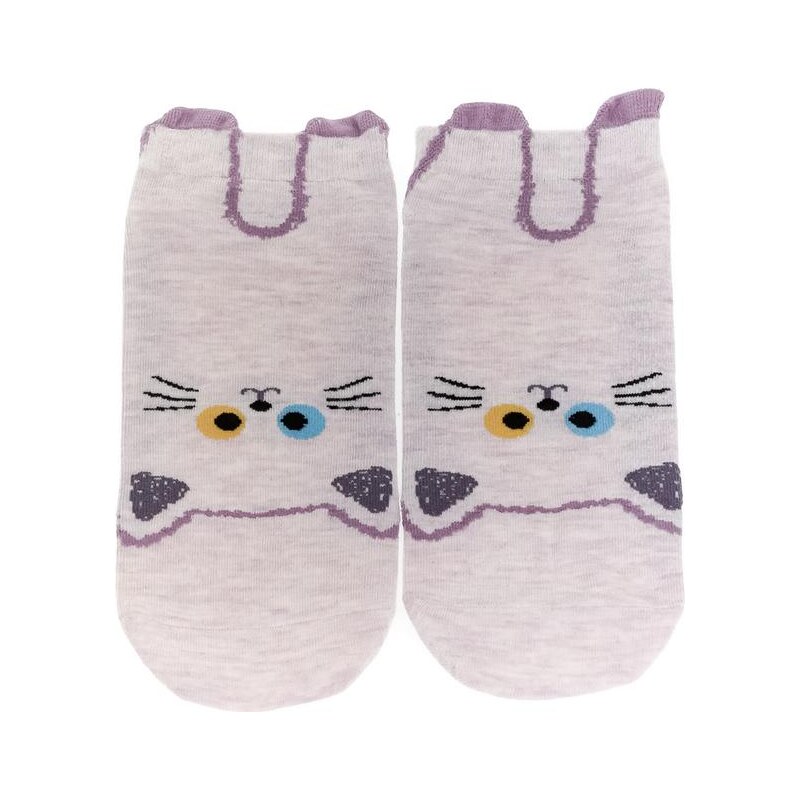 AURA.VIA Dámske fialové ponožky SALINA 24560125