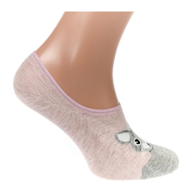 AURA.VIA Dámske ružové ponožky ILAY 24560142