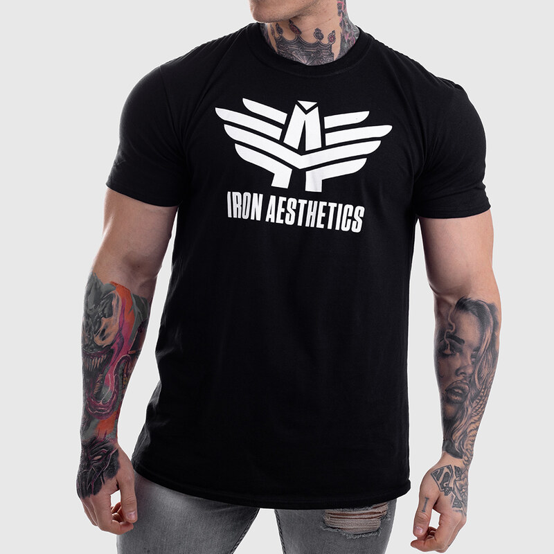 Ultrasoft tričko Iron Aesthetics, čierne 24553648