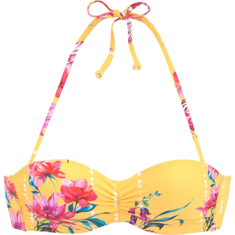 SUNSEEKER Bikinový top žltá / zmiešané farby 66846380