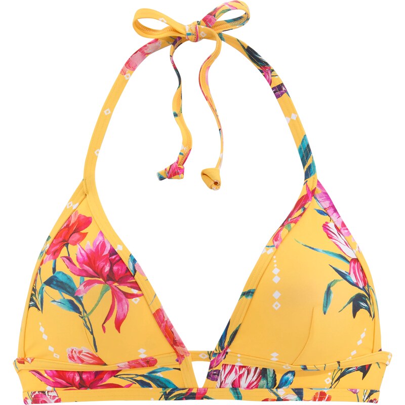 SUNSEEKER Bikinový top zlatá žltá / zelená / ružová / biela 66846381