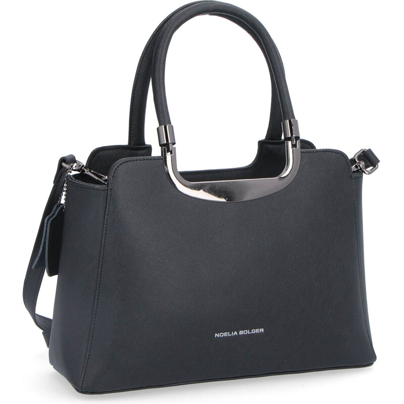 Kožená kabelka do ruky Noelia Bolger čierna NB 0040 C 24573538