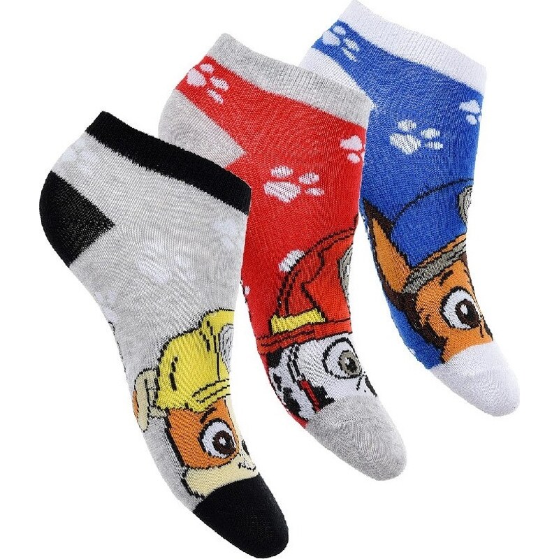 PAW PATROL Sada chlapčenských členkových ponožiek 24579220