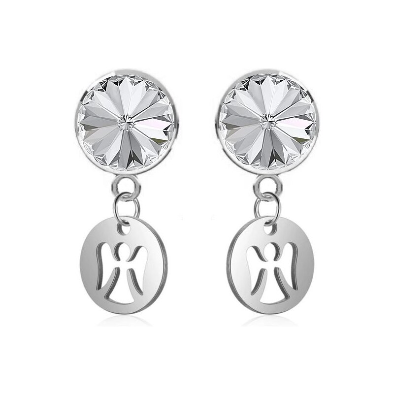 SWAROVSKI Elements Swarovski e. náušnice s anjelom Guardian see3258 24593430