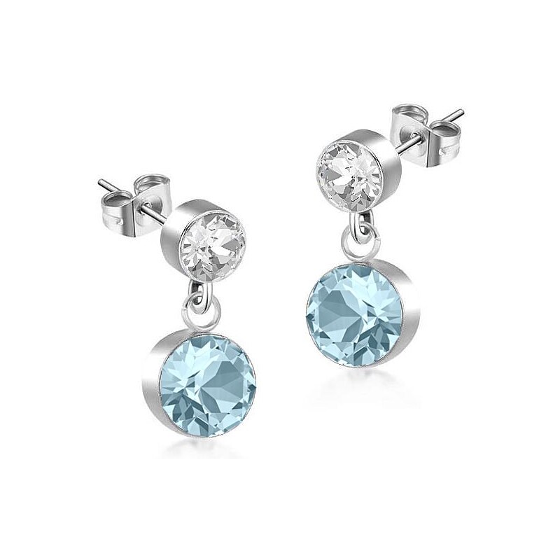 SWAROVSKI Elements Swarovski e. náušnice Juggle, modré see3279 24593479