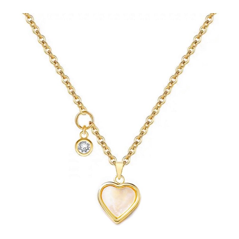 SWAROVSKI Elements Swarovski e. náhrdelník Belt of Venus, srdce s 24593546