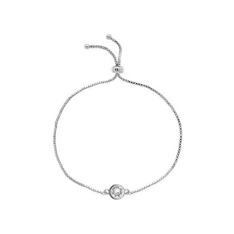 SWAROVSKI Elements Swarovski e. minimalistický dámsky náramok Bonbons, 24593596