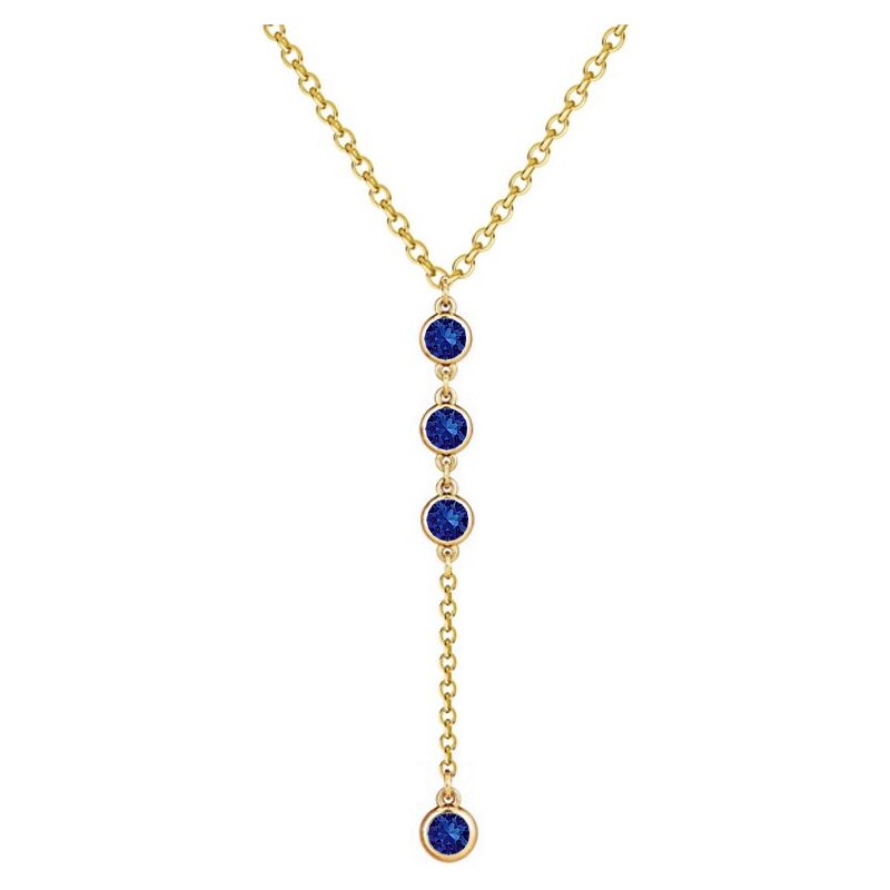 SWAROVSKI Elements Swarovski e. náhrdelník princess z pozlátenej 24593773