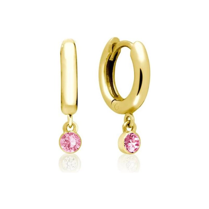 SWAROVSKI Elements Swarovski e. malé, zlaté kruhy Cityscape see3403 24593808