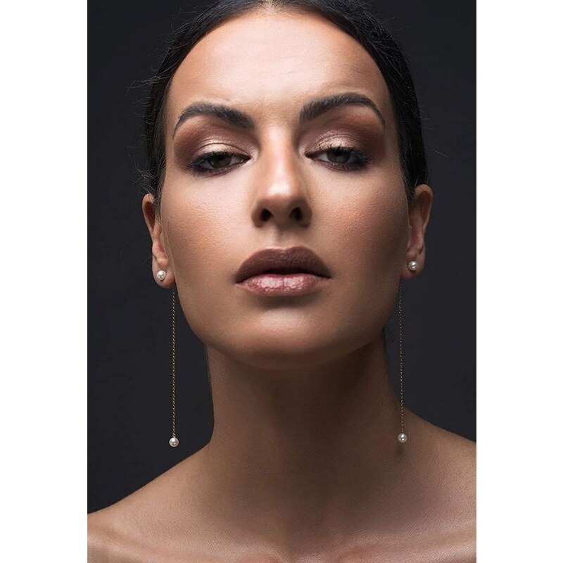 SWAROVSKI Elements Swarovski e. dlhé náušnice s perlami Adagio see1470 24593939