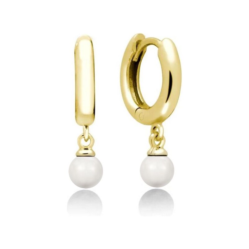 SWAROVSKI Elements Swarovski e. náušnice kruhy s perlami Prelude, 24593937