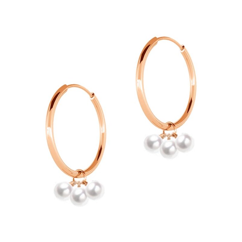 SWAROVSKI Elements Swarovski e. kruhy z chirurgickej ocele Ballet 24593956