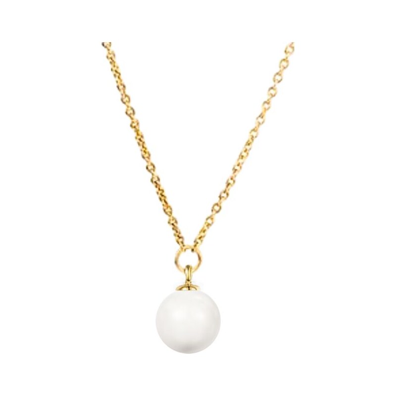 SWAROVSKI Elements Swarovski e. retiazka s bielou perlou Frappé 24594003