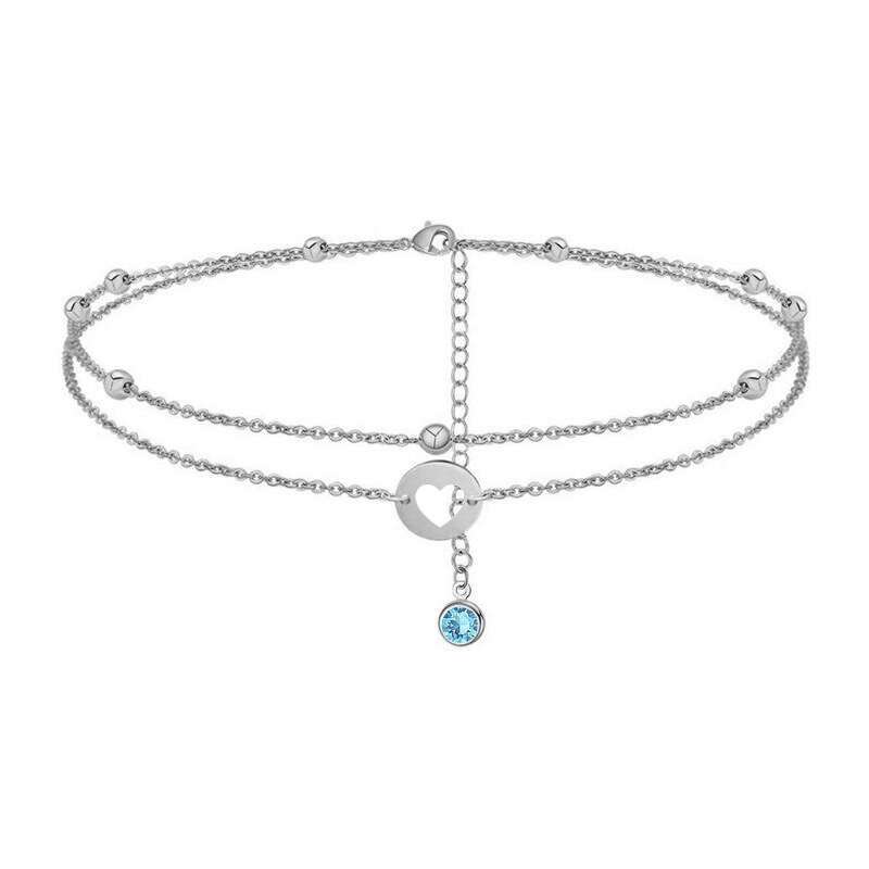 SWAROVSKI Elements Swarovski e. retiazka na nohu Summer Love z 24594072