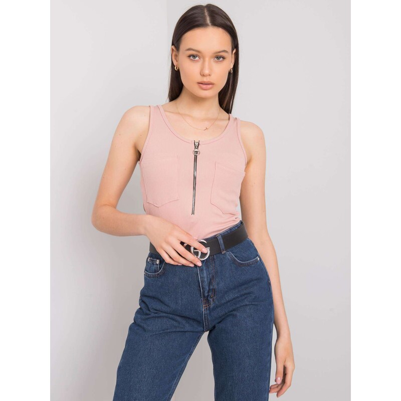 Italy Moda Top-DHJ-TP-13287.36P-Light Pink 64664014