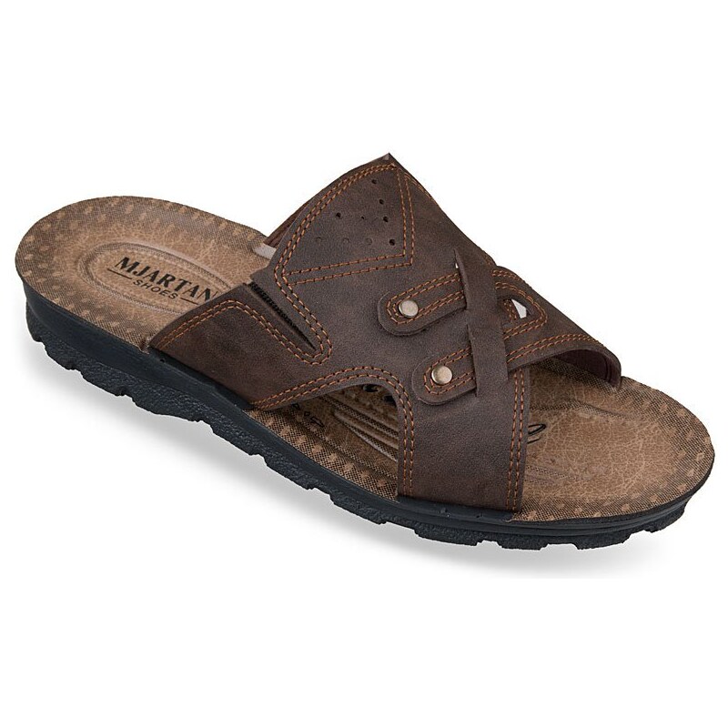 Pánske šľapky Mjartan- gumička 65343941