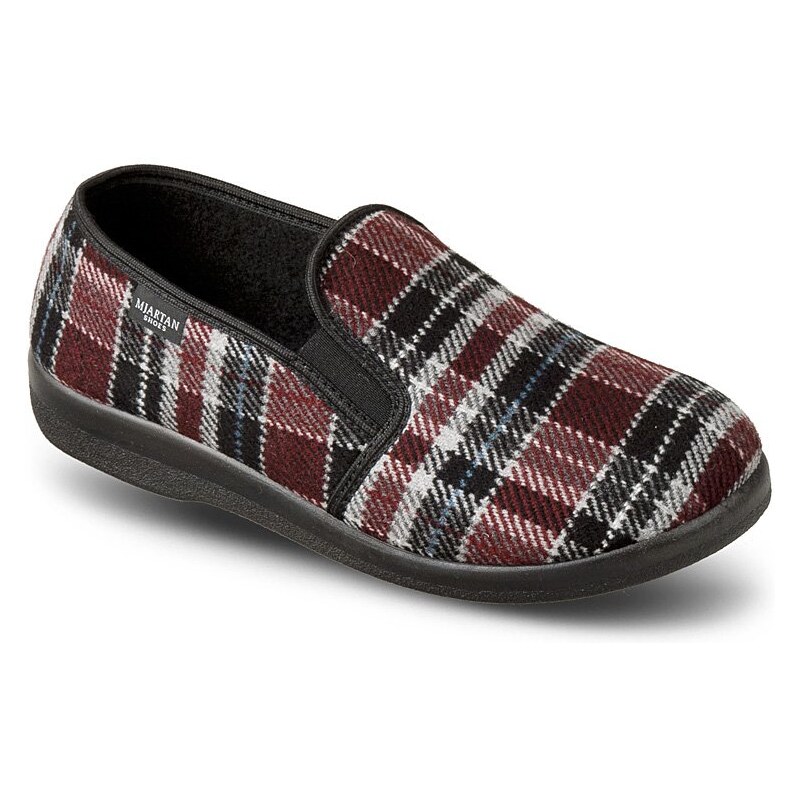 Dámske celé uzavreté papuče Mjartan nezateplené K78 - gumička 24431833