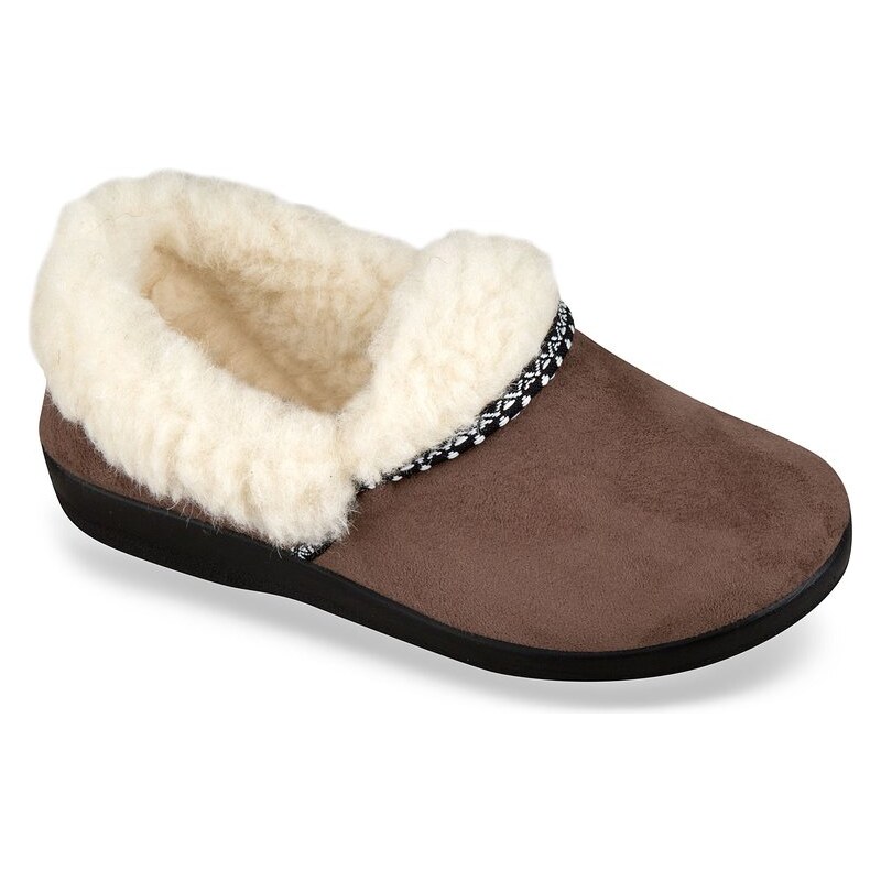 Mjartan Dámske celé papuče - nízke kožušinka X07 24432066
