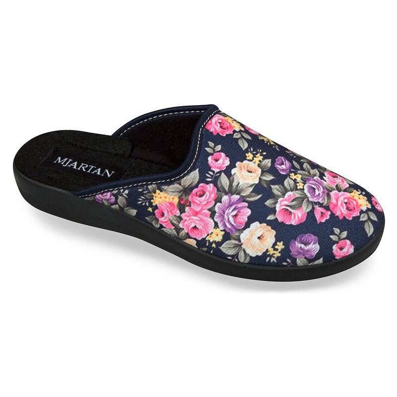 Dámske papuče Mjartan- kvietkované LA70 24432079