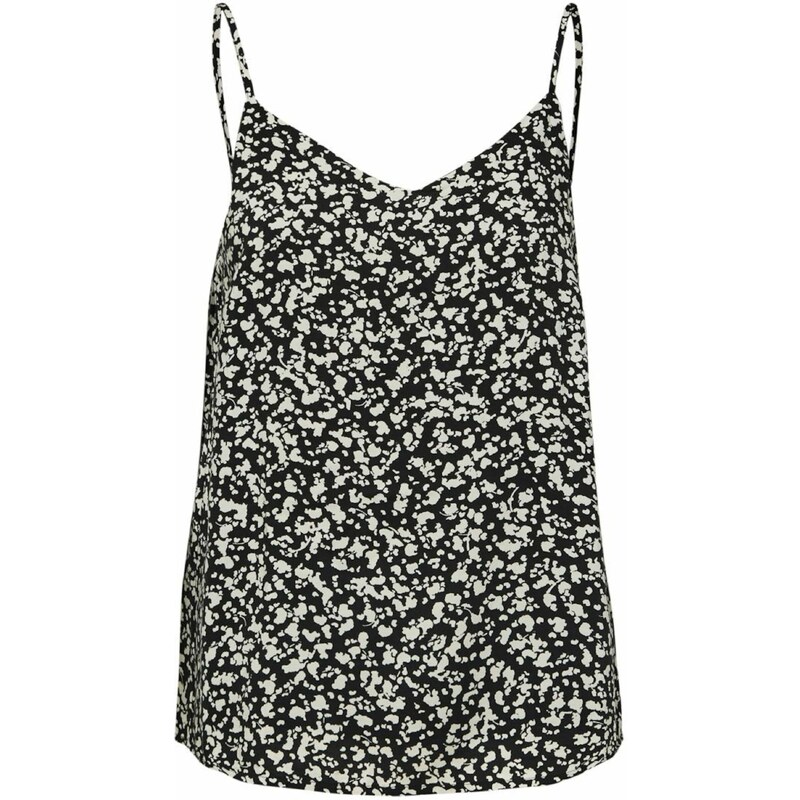 Selected Femme Petite Top SLFUMA čierna / biela 54225721