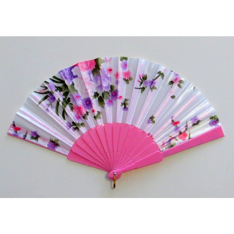 Vejár kvetinový- ružový 24431744