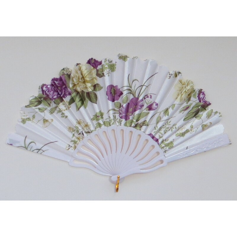 Vejár kvetinový- fialový 24432003