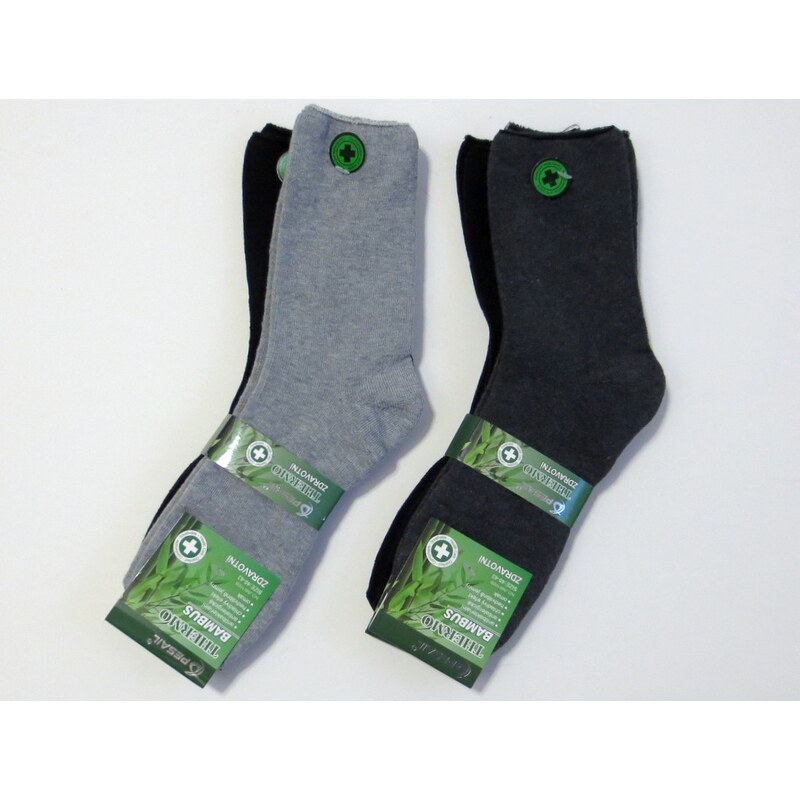 Pánske zdravotné ponožky termo 2 páry 24431934
