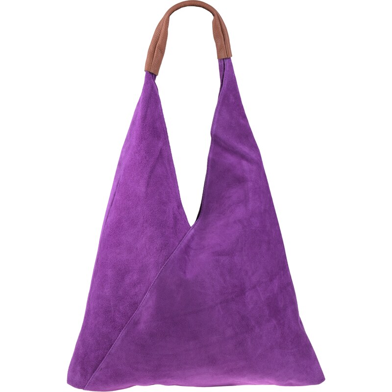 Fialová kožená talianska kabelka Caliva Porposa NovaKabelka.sk 24634803