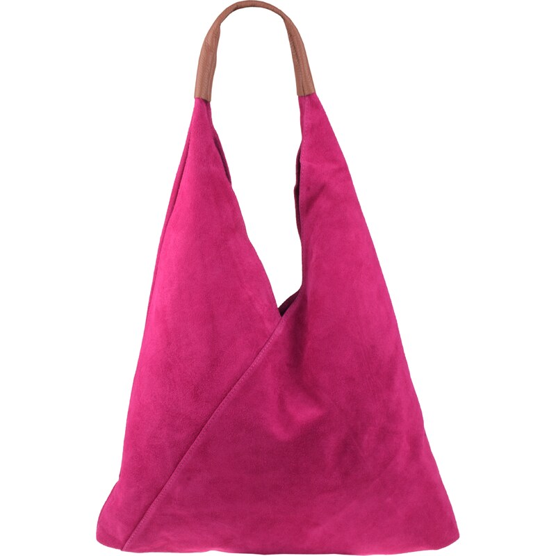 Ružová kožená talianska kabelka Caliva Fuxia NovaKabelka.sk 24647068