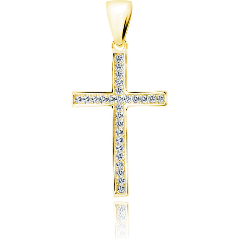 Olivie Strieborný prívesok KRÍŽIK GOLD 5214 24905074