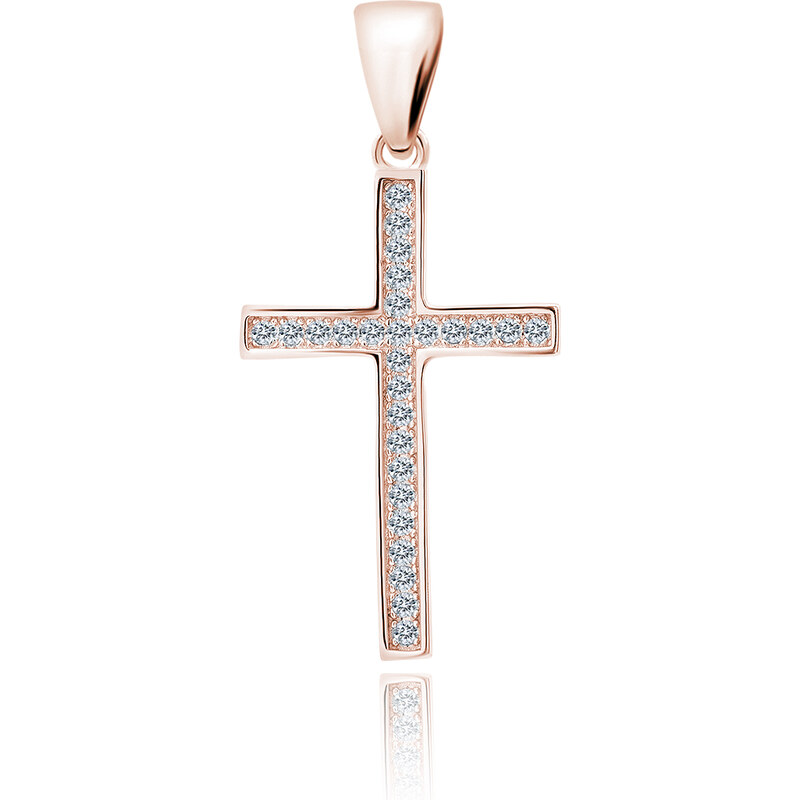 Olivie Strieborný prívesok KRÍŽIK ROSE 5215 24905075