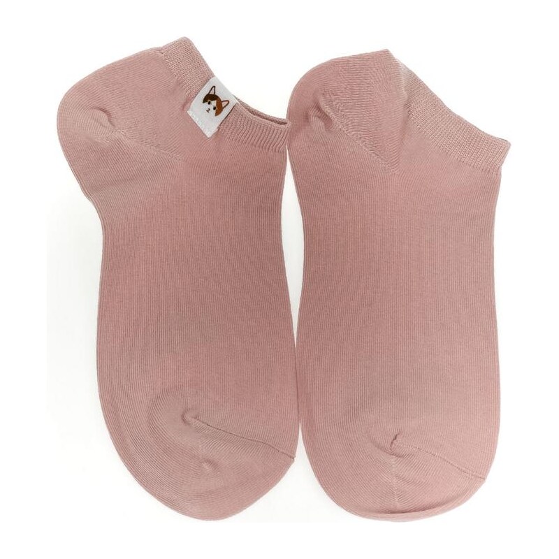AURA.VIA Dámske tmavo-ružové ponožky DALO 24686355