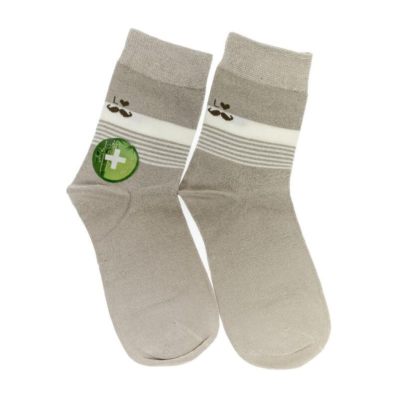 AURA.VIA Dámske sivé ponožky GROOT 62008501