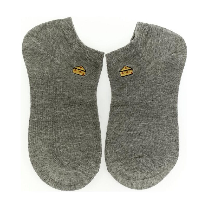 AURA.VIA Dámske tmavo-sivé ponožky DALS 24686359