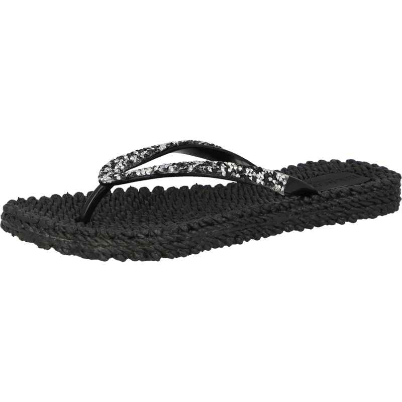 ILSE JACOBSEN Žabky čierna / biela 51568125